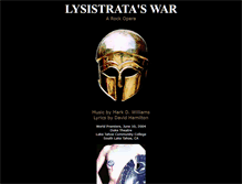 Tablet Screenshot of lysistrataswar.singingvoice.net